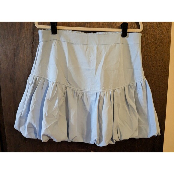 NEW Wenrine XXL Sky Blue Bubble Skirt - Picture 1 of 5